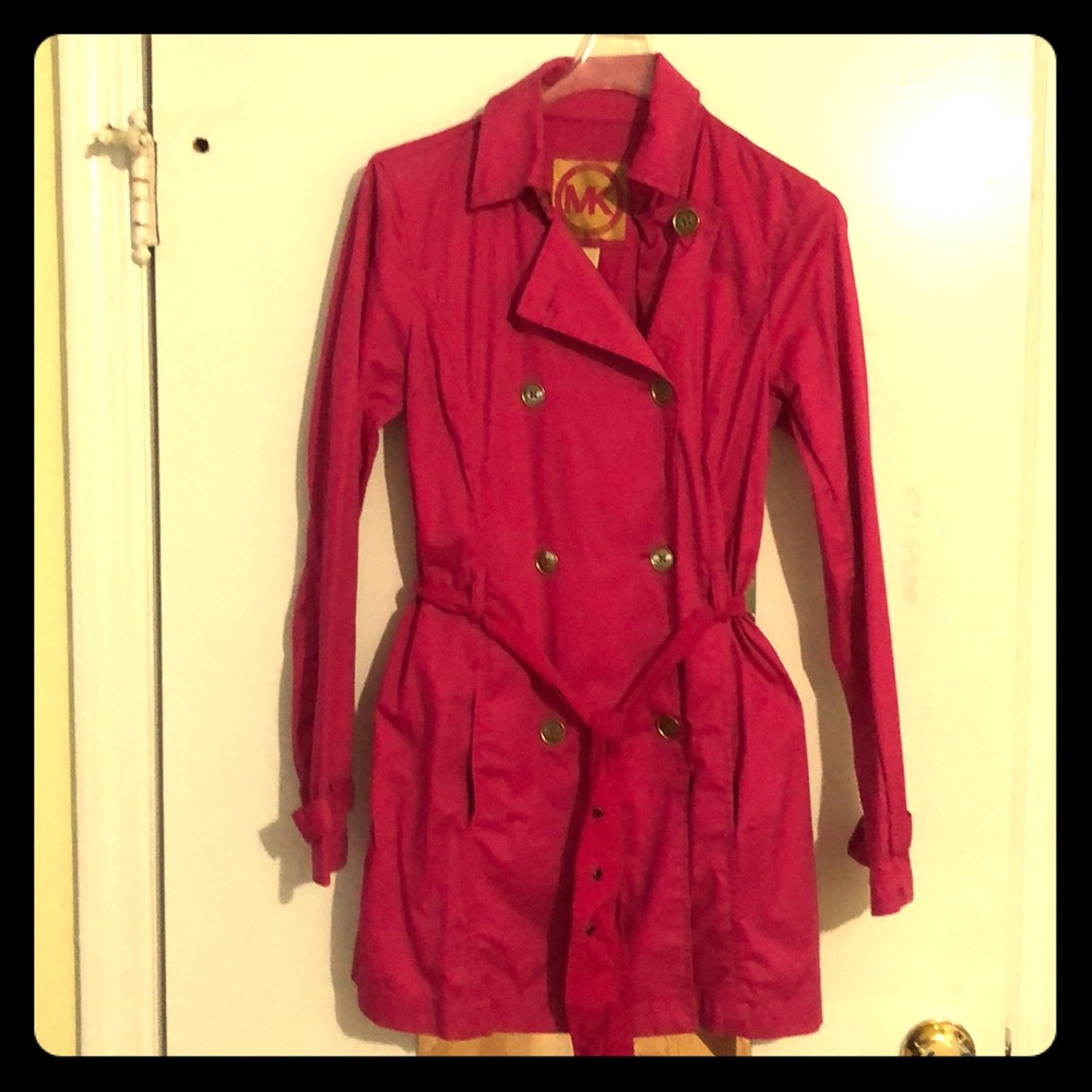 Michael Kors Magenta Spring Jacket